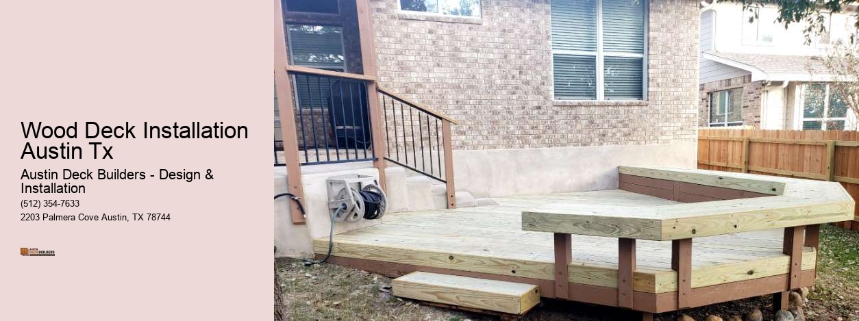 Wood Deck Installation Austin Tx 