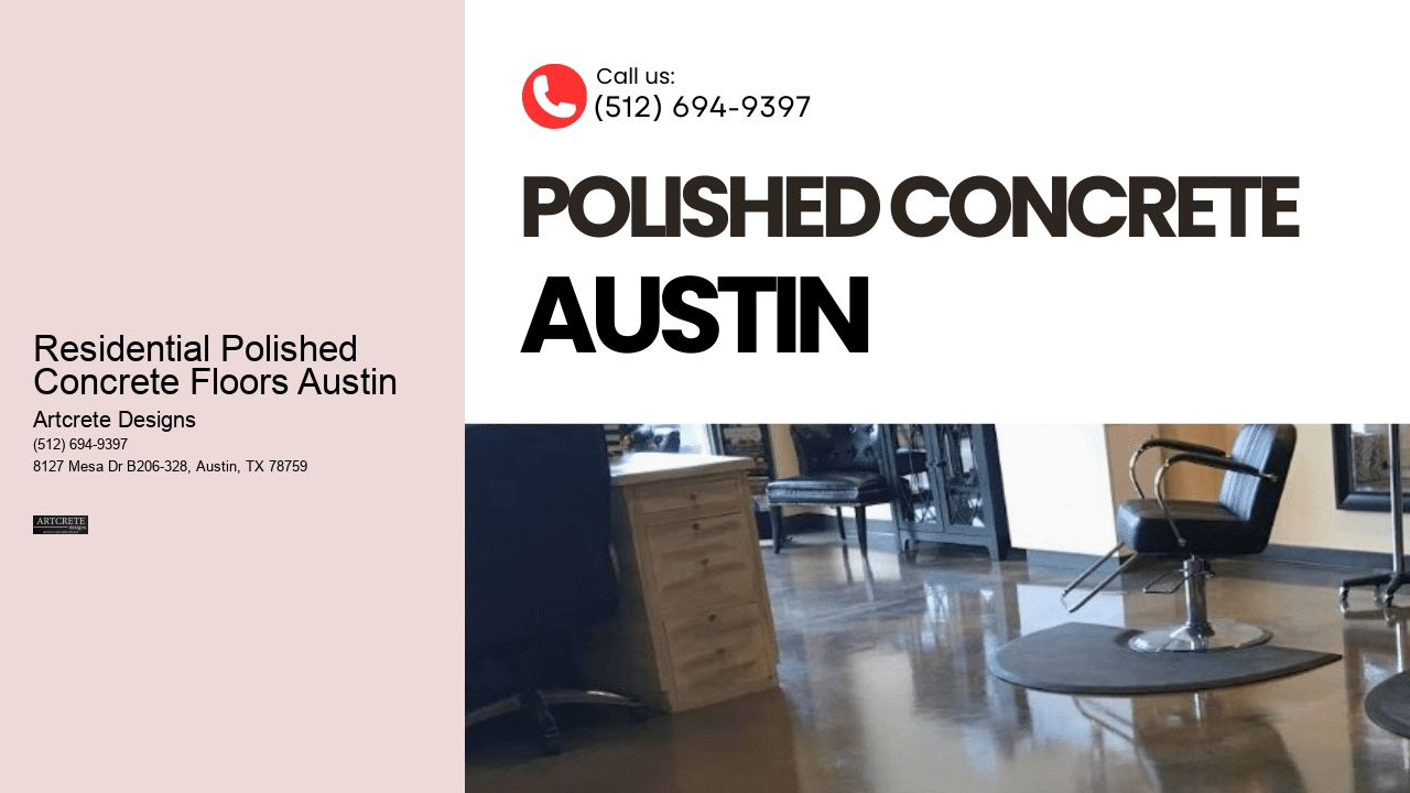 Residential Polished Concrete Floors Austin 