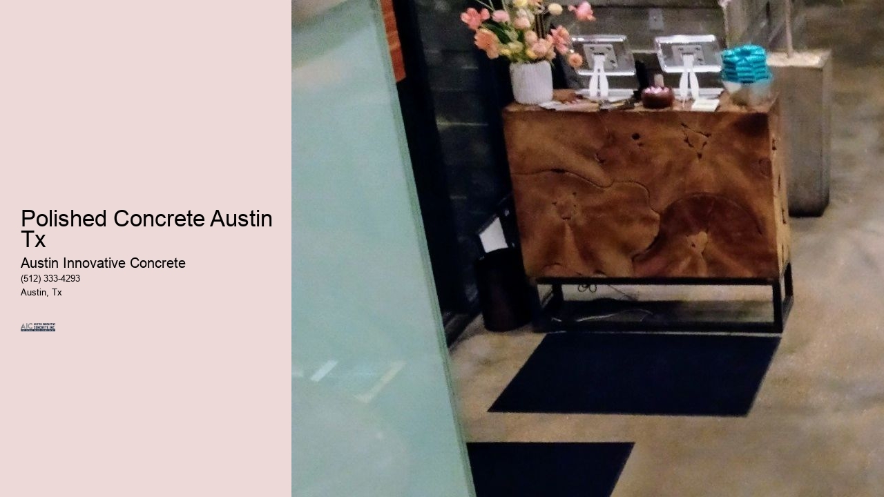 Polished Concrete Austin Tx
