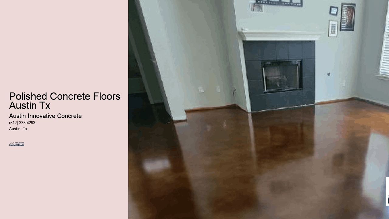 Polished Concrete Floors Austin Tx