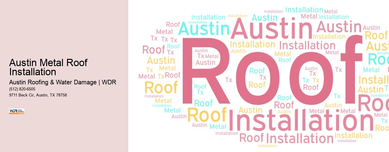 Austin Metal Roof Installation