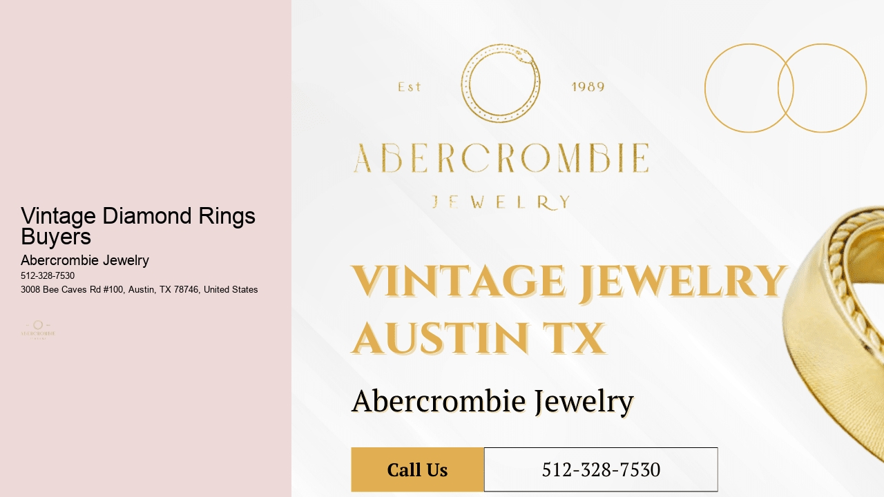 Vintage Diamond Rings Buyers