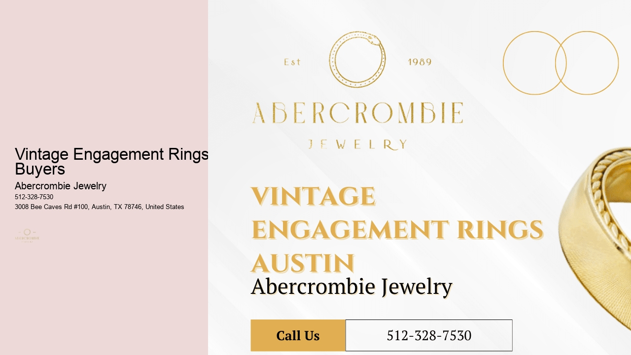 Vintage Engagement Rings Buyers