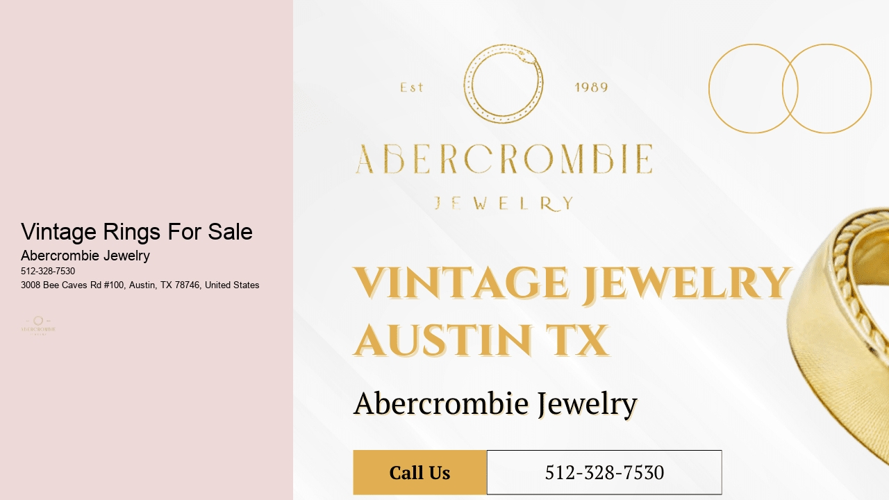 Vintage Rings For Sale