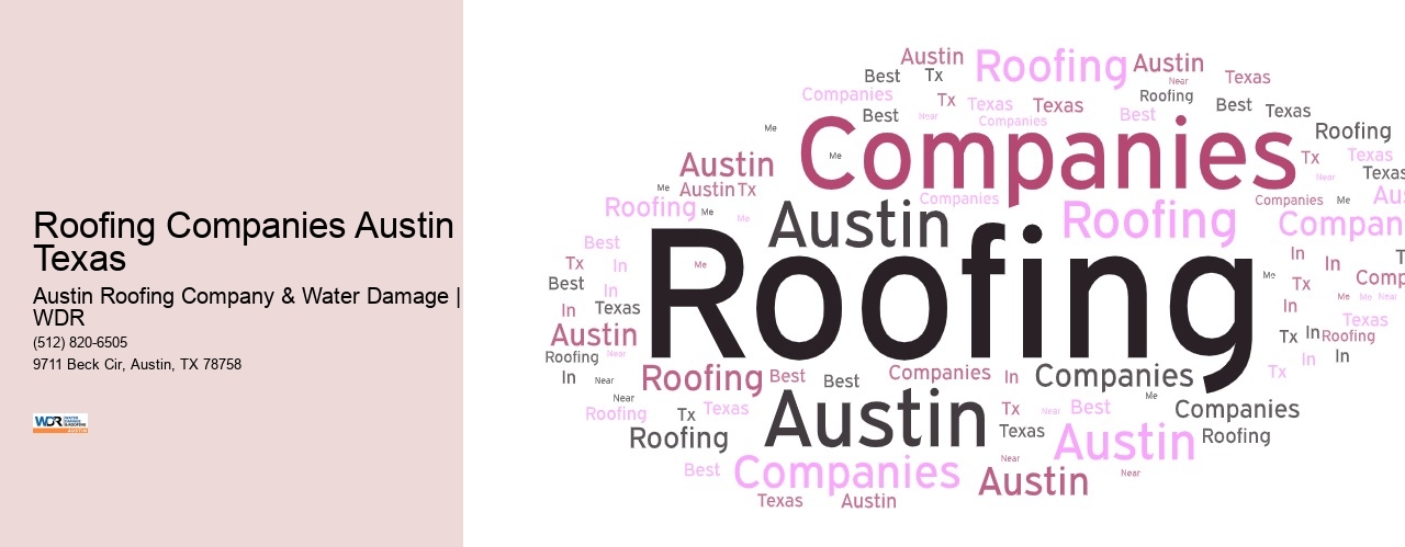 Roofing Companies Austin Texas