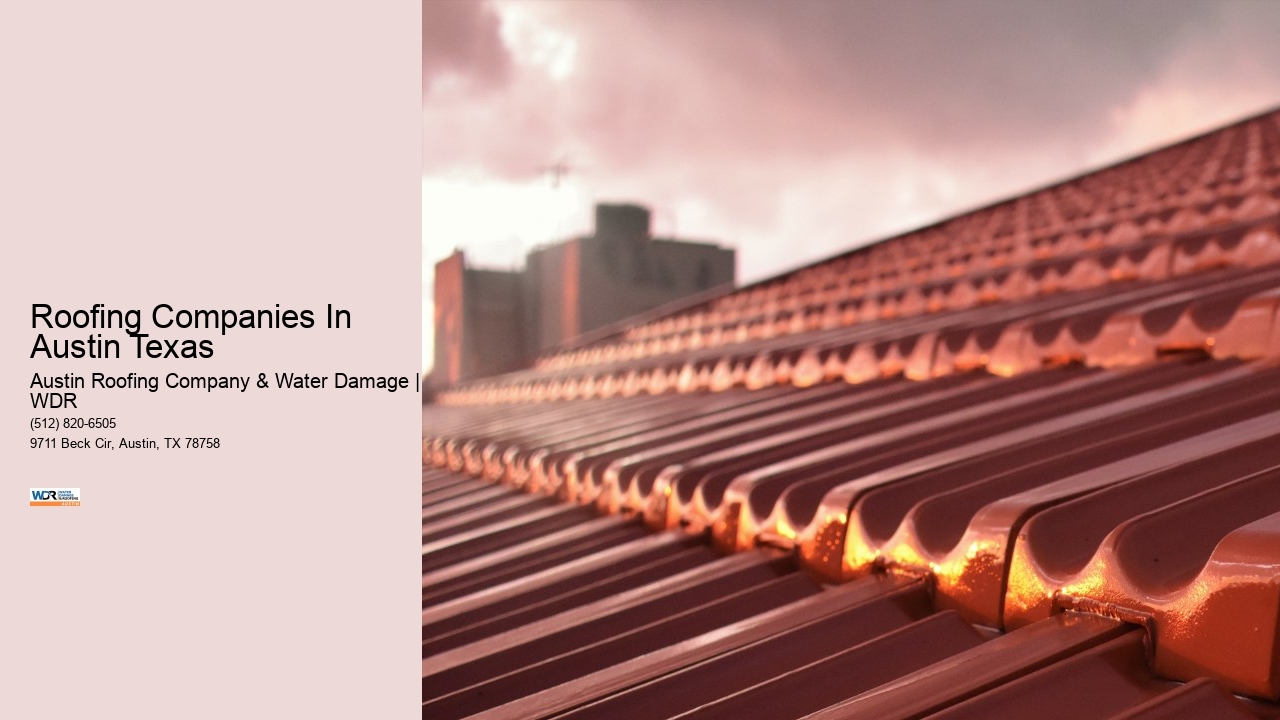 Roofing Companies In Austin Texas