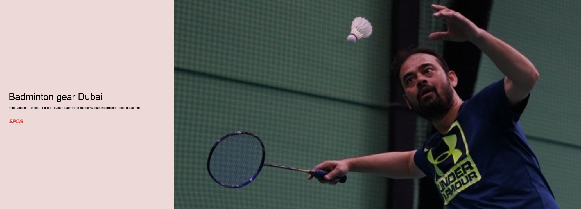 Badminton gear Dubai