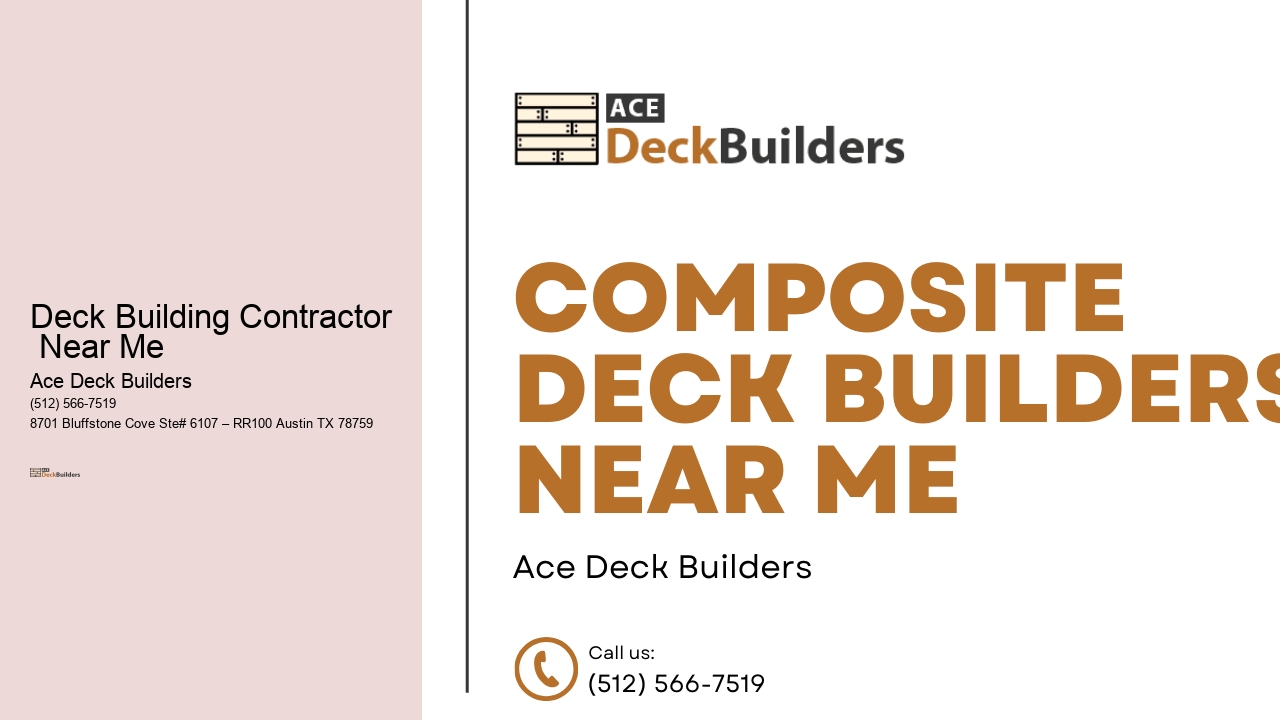 Deck Building Contractor  Near Me