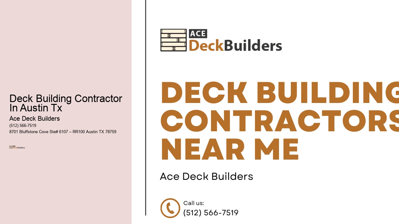 Deck Building Contractor In Austin Tx