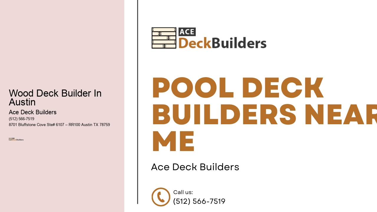 Wood Deck Builder In Austin 