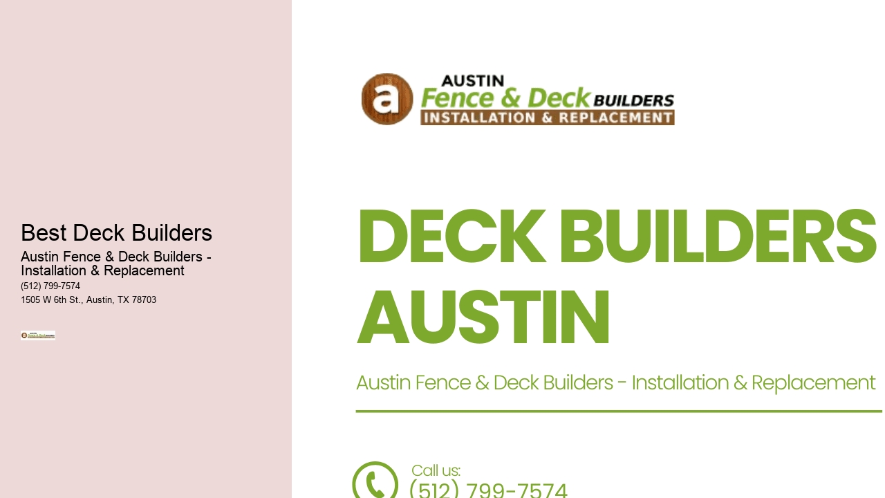 Best Deck Builders