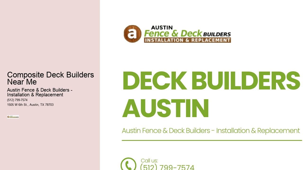 Composite Deck Builders Near Me