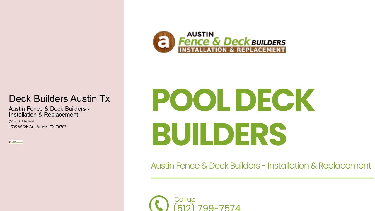 Deck Builders Austin Tx