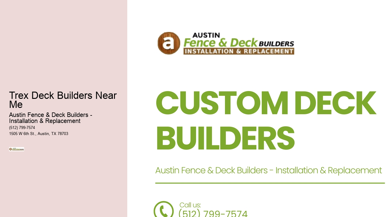 Trex Deck Builders Near Me