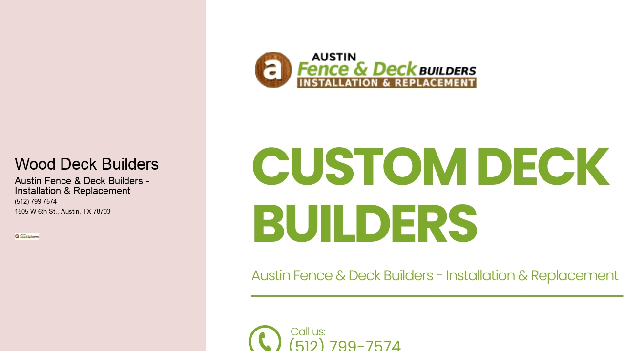 Wood Deck Builders