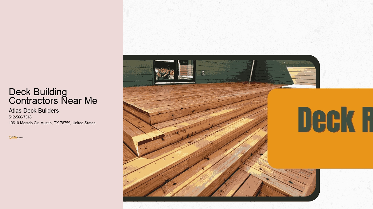 Deck Building Contractors Near Me  