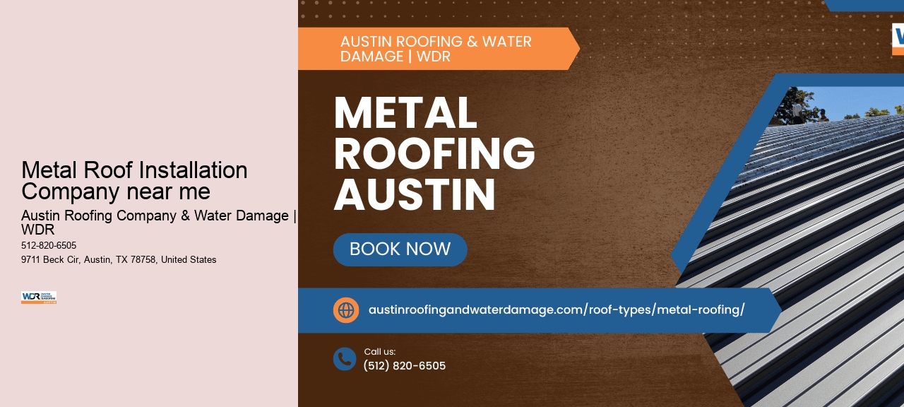 Metal Roof Installation Company near me