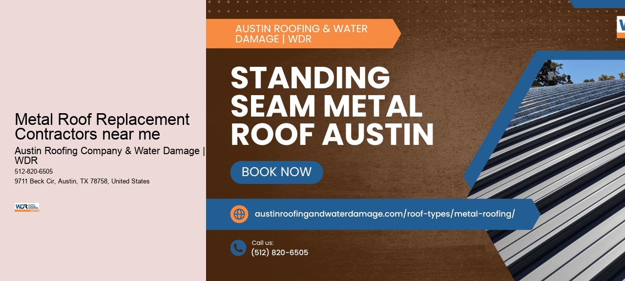 Metal Roof Replacement Contractors near me
