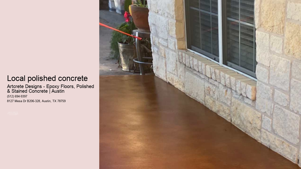 local polished concrete