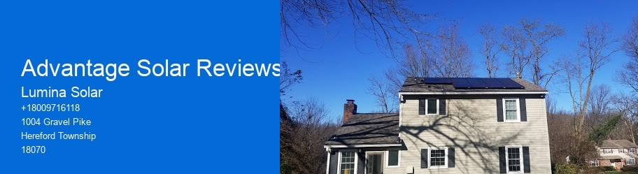 Advantage Solar Reviews