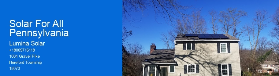 Solar For All Pennsylvania