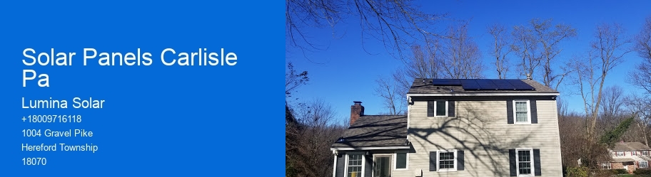 Solar Panels Carlisle Pa