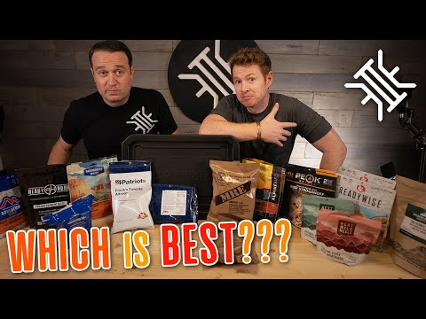 best tasting survival food
