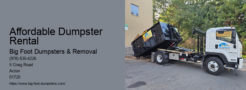 garbage dumpster rental
