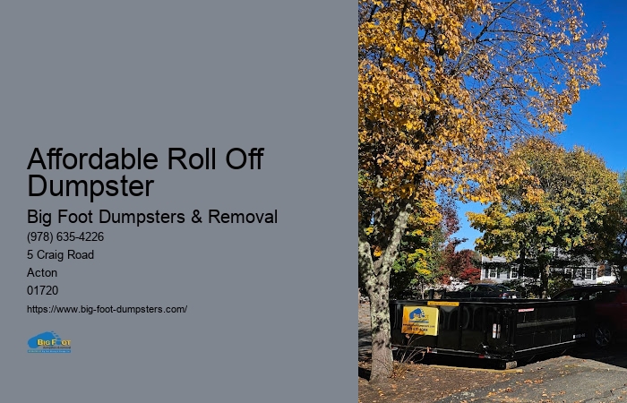 portable dumpster rental