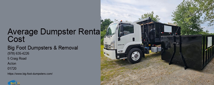junk removal dumpster rental