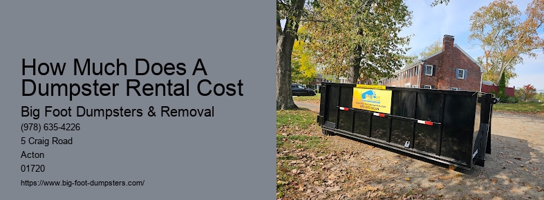 what is the most common dumpster rental