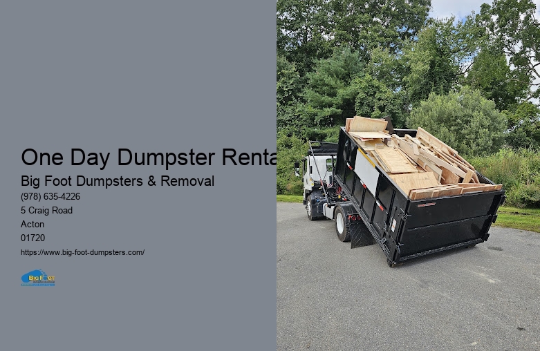 dumpster rental prices