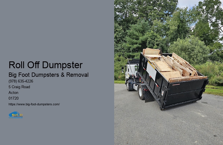 trailer dumpster rental