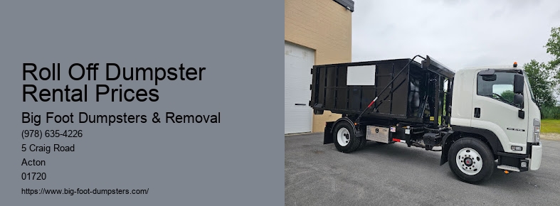 yard dumpster rental near me