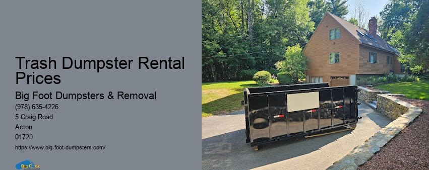 how much is roll off dumpster rental