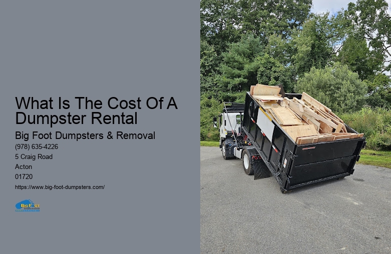 small dumpster rental