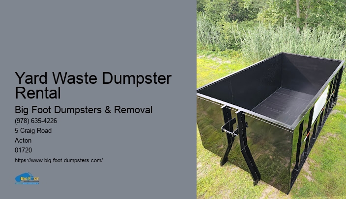 front load dumpster rental