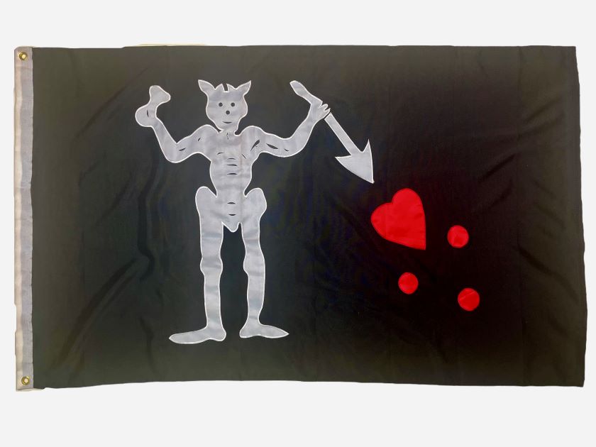 Military blackbeard flag