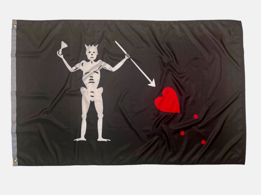 Blackbeard flag us military