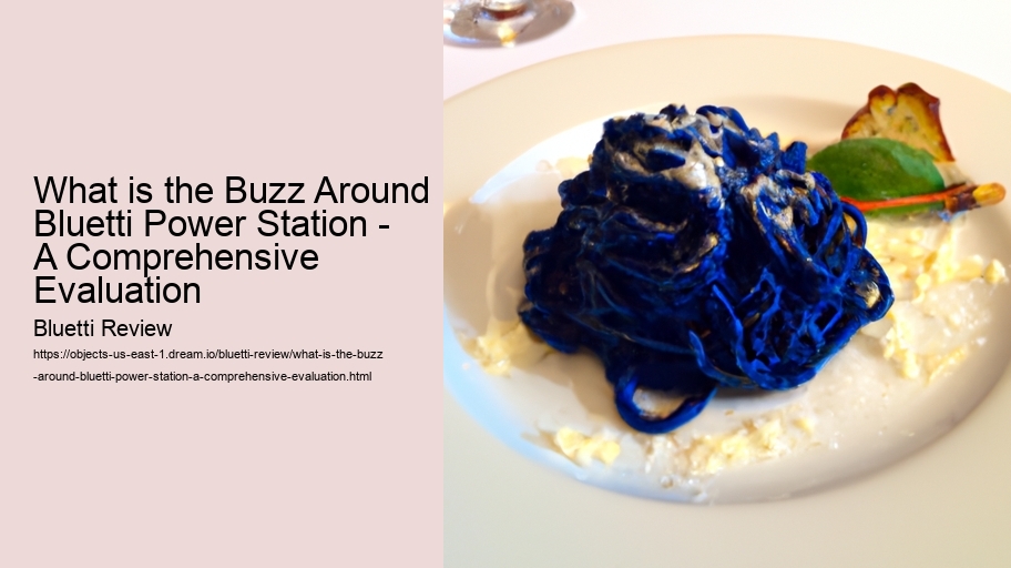 What is the Buzz Around Bluetti Power Station - A Comprehensive Evaluation