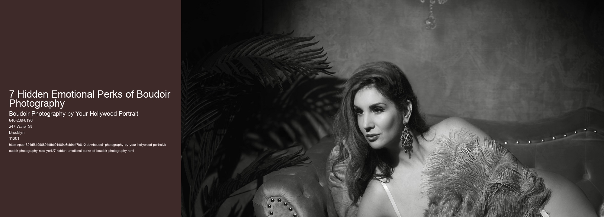 7 Hidden Emotional Perks of Boudoir Photography