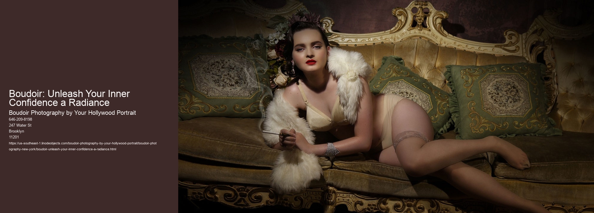 Boudoir: Unleash Your Inner Confidence a Radiance