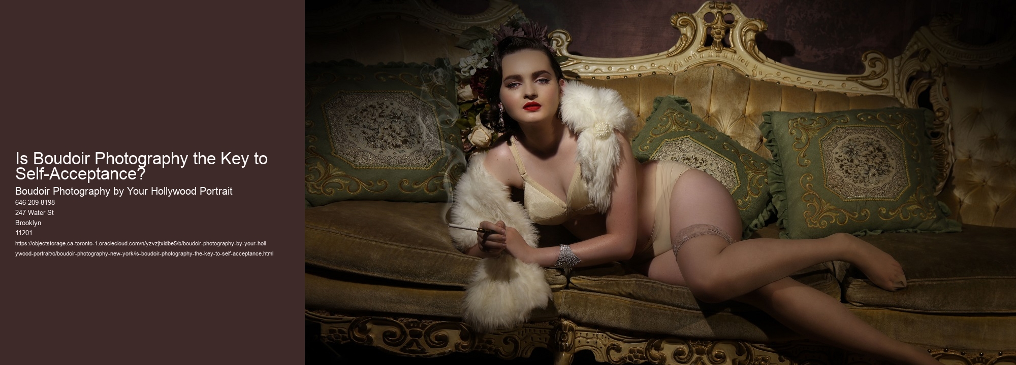 Is Boudoir Photography the Key to Self-Acceptance?
