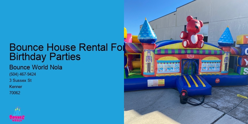 Bounce houses