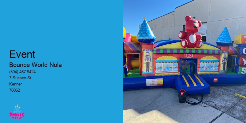 Kids party rentals