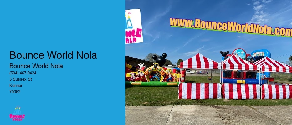 Party equipment rentals