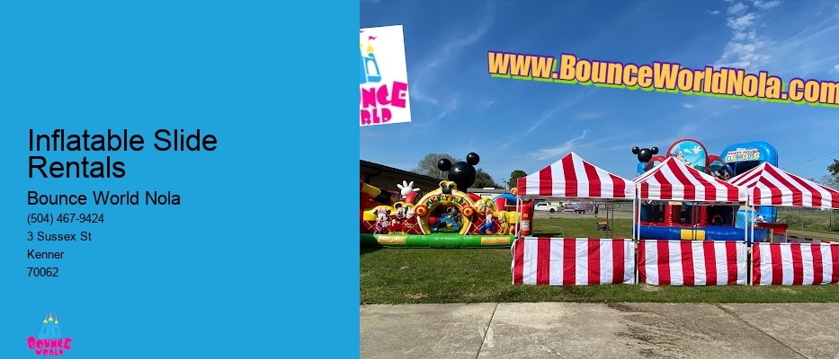 Inflatable party rentals