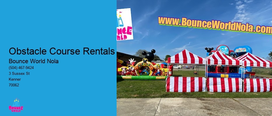 Indoor bounce houses