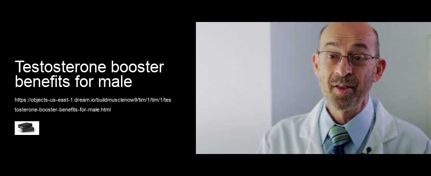 testosterone booster benefits for male