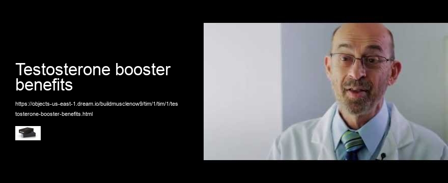testosterone booster benefits
